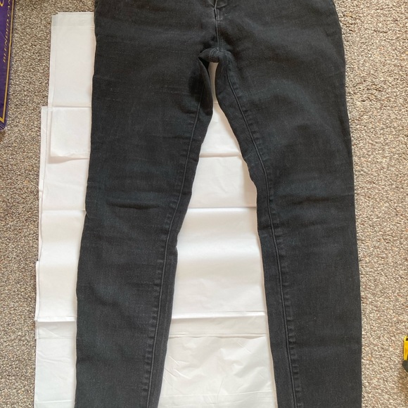 Black charcoal skinny jeans size 11 no boundaries - Picture 7 of 7